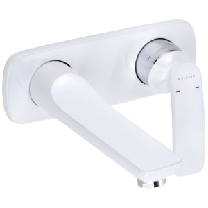 Kludi BALANCE Unterputz-Waschtisch-Zweiloch-Wand-Einhandmischer, Ausladung 18 cm