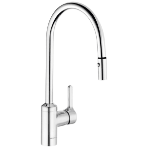 Kludi BINGO STAR Spültisch-Einhandmischer mit herausziehbarer Handbrause