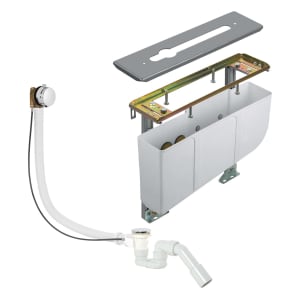 Kludi Wannenrand-Montage-Einheit für 3-Locharmaturen