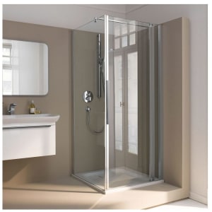 Koralle myDay Pendeltür TPFA bis 120 cm für Trennwand mit Festelement Sonderanfertigung