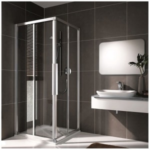 Koralle myDay Schiebetür ESF2 Eckdusche 100 x 100 cm