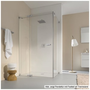 Koralle S808 Pendeltüre für Trennwand bis 95 cm links