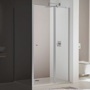 Koralle TwiggyPlus Pendeltür mit Festelement für Trennwand 80 x 200 cm