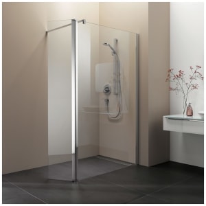 Koralle myDay Walk-In Trennwand mit Pendelelement 120 cm, rechts