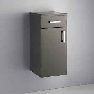 Kronenbach Plana Mittelhochschrank 35 x 35 x 75,6 cm, 1 Auszug, 1 Tür, Anschlag links