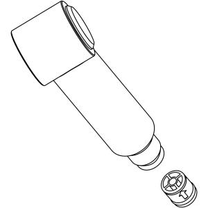 KWC ONO Ersatz-Handbrause zu 10.151.033.700FL