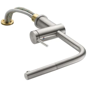 KWC LIVELLO Einhand-Spültischbatterie für Unterfenstermontage mit Auszugauslauf