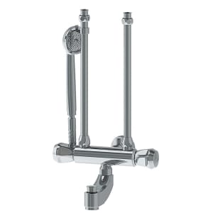 KWC Zweigriffmischer Wanne Niederdruck mit gerader Armatur