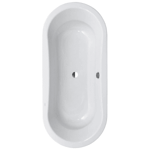 LAUFEN Thallium Duo Oval Einbau-Badewanne 180 cm