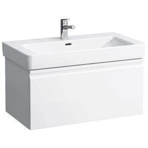 LAUFEN PRO S Waschtischunterbau 81 cm mit 1 Auszug und Innenschublade