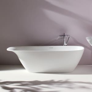 LAUFEN INO freistehende Ovalbadewanne 180 x 80 cm