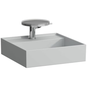LAUFEN Kartell Handwaschbecken 46 x 46 cm mit 1 Hahnloch