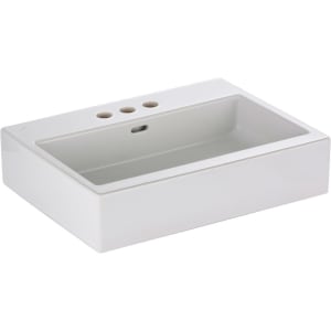 LAUFEN Living City Waschtisch 60 cm mit Überlauf und 3 Hahnlöchern