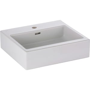 LAUFEN Living City Aufsatzwaschtisch 50 cm mit Überlauf und 1 Hahnloch