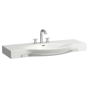 LAUFEN Palace Waschtisch 120 cm mit Überlauf und 3 Hahnlöchern