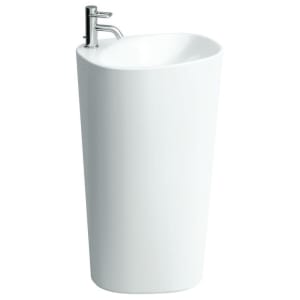 LAUFEN Palomba Waschtisch 52 x 39,5 cm freistehend mit 1 Hahnloch