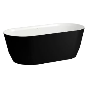 LAUFEN PRO freistehende Badewanne 165 x 75 cm aus Marbond