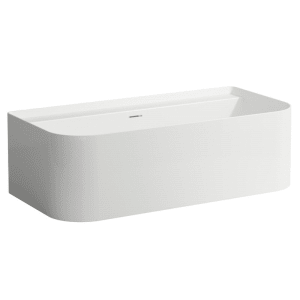 LAUFEN Sonar Badewanne 160 x 81,5 cm mit Wandanschluss