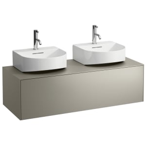 LAUFEN Sonar Schubladenelement 118 x 45 x 34 cm mit 1 Schublade, WT links und rechts