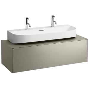 LAUFEN Sonar Schubladenelement 118 x 45 x 34 cm mit 1 Schublade, WT mittig