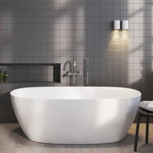 Home freistehende Badewanne 170 x 80 cm