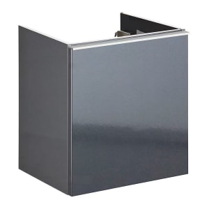 Architekt 100A WTU mit 1Tür links und Griffleiste für V&B Subway 2.0 Handwaschbecken 37 cm