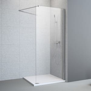 Planplus Walk-In Glaselement 100 x 192,8 cm