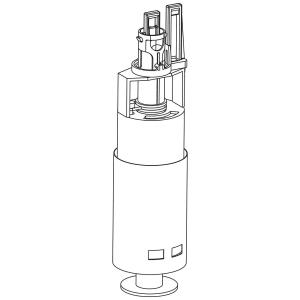 MEPA Ablaufventil Sanicontrol, komplett