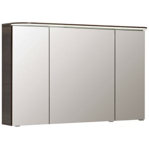 Pelipal Balto Spiegelschrank 120,2 x 27 x 74 cm mit LED Lichtkranz