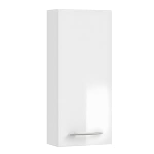 Pelipal Cassca Wandschrank 30 x 17 x 70 cm mit 1 Drehtür, Anschlag rechts, Griff C1, PG2