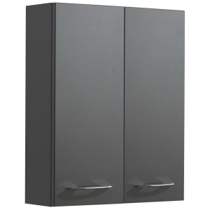 Pelipal Cassca Wandschrank 90 x 14,5 x 70 cm mit 2 Drehtüren Griff C1, PG2