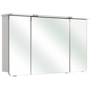 Pelipal Cassca Spiegelschrank 122 x 22,5 x 72,4 cm mit LED Kranzbeleuchtung