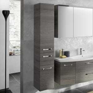 Pelipal Serie 4010 Hochschrank 30 x 168 cm mit 2 Drehtüren und 1 Auszug