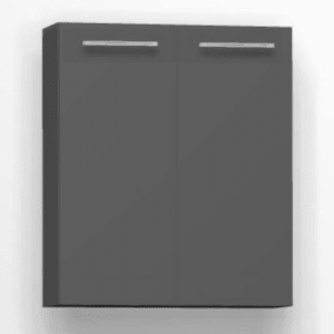 Pelipal Serie 6025 Highboard 60 x 43 x 73 cm, 2 Drehtüren, Griff S