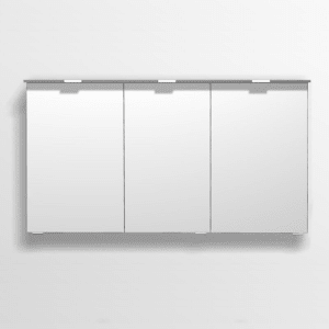 Pelipal Serie 6025 Spiegelschrank 130 cm, mittlere Tür Anschlag rechts