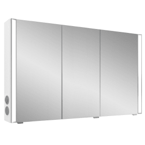 Pelipal S25 Spiegelschrank mit seitl. LED Lichtprofil 130 x 17 x 70 cm, Modul links außen