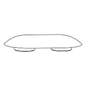 Pressalit Puffer A4074 oval für Sitzring