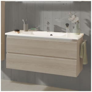 Puris Ace Ersatz Glas-Waschtisch 101,2 cm für Waschtischkombination 102 cm SET101282