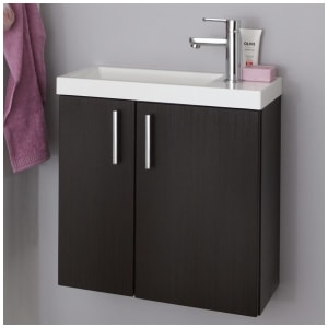 Puris for Guests Möbelkombination mit Mineralgusswaschtisch 50 cm