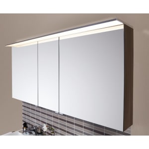 Puris Star Line Spiegelschrank C 140 x 15 x 66 cm mit LED Flächenleuchte