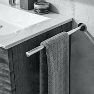 Puris Handtuchhalter einarmig, ausziehbar 33 - 56,7 cm