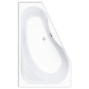 Repabad Tika Raumspar-Badewanne 165 x 95 cm, Ausführung rechts