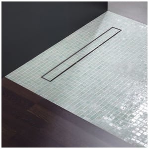 Repabad BETE90100C65 Bodenelement mit TECE Duschrinne