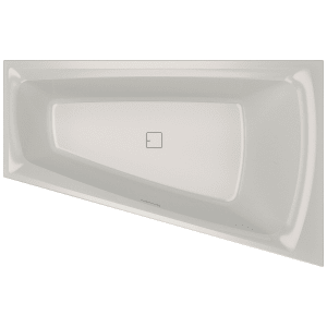 Riho Still Smart Raumspar-Badewanne 170 x 110 cm inkl. Schürze links