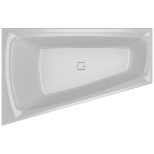 Riho Still Smart Raumspar-Badewanne 170 x 110 cm, rechts