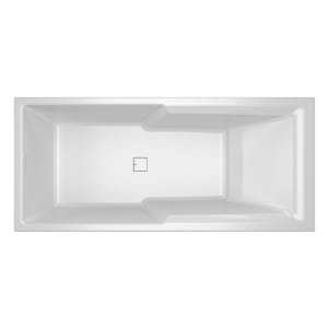 Riho Still Shower Rechteck-Badewanne 180 x 80 cm inkl. Schürze rechts