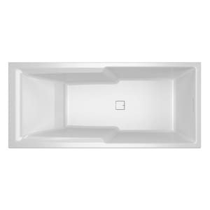 Riho Still Shower Rechteck-Badewanne 180 x 80 cm inkl. Schürze links