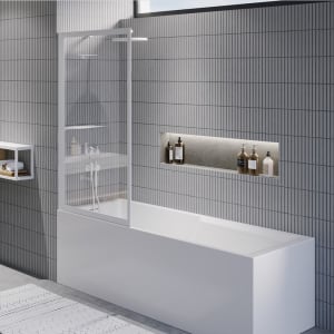 Riho Lucid Wannenabtrennung GD501 80 cm