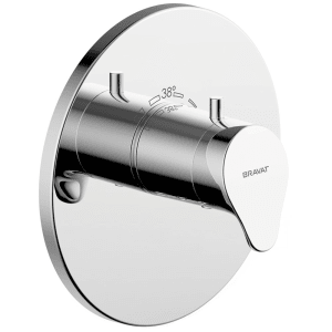 Bravat Palma Fertigset für UP-Brausethermostat