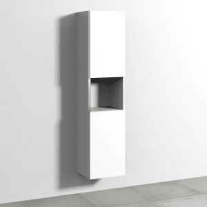 Sanipa 3way Hochschrank 40 cm, 1 offenes Fach, 2 Türen mit Türanschlag rechts